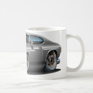 Chevelle Grau-Schwarzes Auto 1971-72 Kaffeetasse