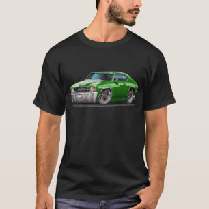 Chevelle Grün-Weißes Auto 1971-72 T-Shirt
