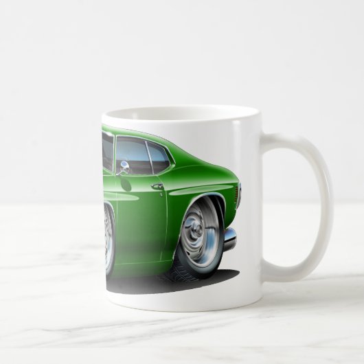 Chevelle grünes Auto 1971-72 Kaffeetasse (Rechts)