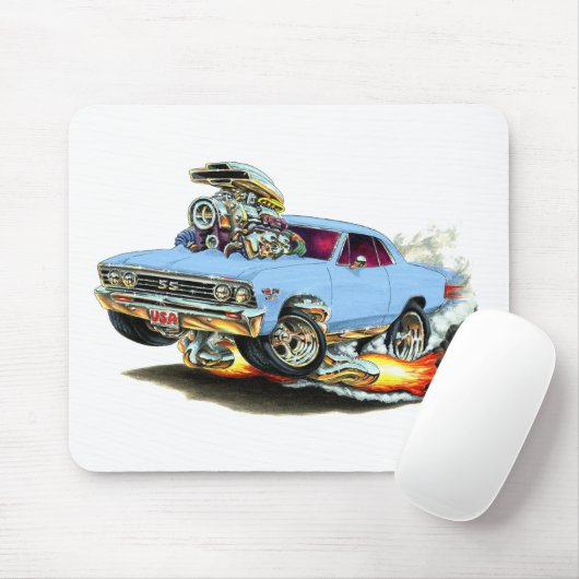 Chevelle hellblaues Auto 1967 Mousepad (Mit Mouse)