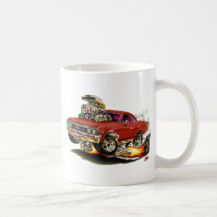Chevelle kastanienbraunes Auto 1967 Kaffeetasse