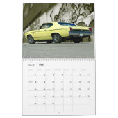 Chevelle Muscle Car Calendar Kalender (Mär 2026)
