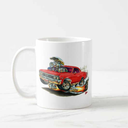 Chevelle Rot-Auto 1967 Kaffeetasse (Links)