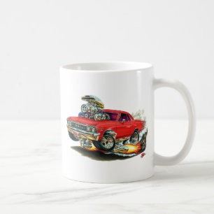 Chevelle Rot-Auto 1967 Kaffeetasse