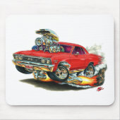 Chevelle Rot-Auto 1967 Mousepad (Vorne)