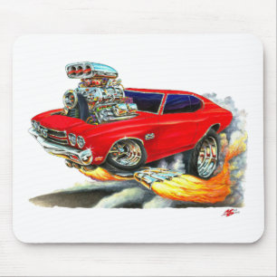 Chevelle Rot-Auto 1970 Mousepad