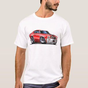 Chevelle Rot-Schwarzes Auto 1970 T-Shirt