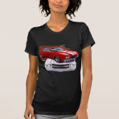 Chevelle Rot-Weißes Auto 1970 T-Shirt (Vorderseite)