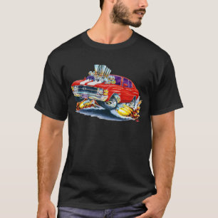 Chevelle Rot-Weißes Auto 1971-72 T-Shirt