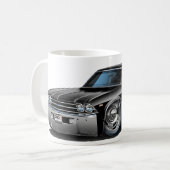 Chevelle schwarzes Auto 1968-69 Kaffeetasse (Vorderseite Links)
