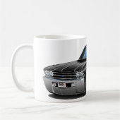Chevelle schwarzes Auto 1968-69 Kaffeetasse (Links)