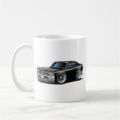 Chevelle schwarzes Auto 1968 Kaffeetasse (Links)