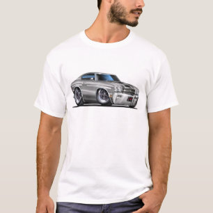 Chevelle Silber-Schwarzes Auto 1970 T-Shirt