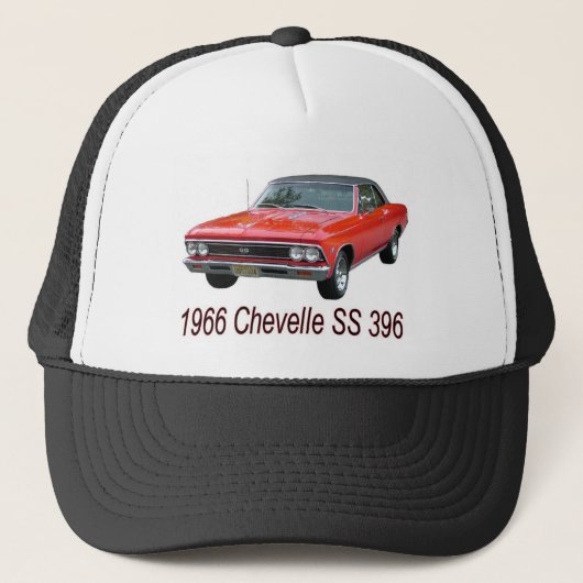 Chevelle SS 396 Hut 1966 Truckerkappe (Vorderseite)