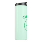 Chever, Clover, Kleeblatt, Irish Green, St Patrick Thermosbecher (Nach links gedreht)