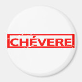 Chévere Briefmarke Magnet (Vorne)