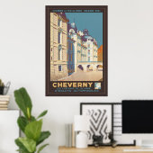 Cheverny Poster (Heimbüro)