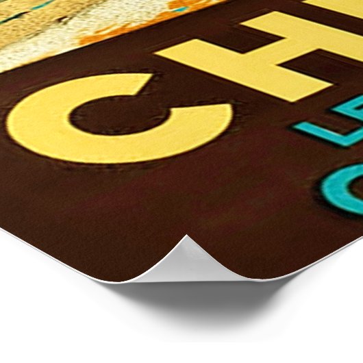 Cheverny ~ Vintag Poster (Ecke)