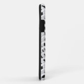 Cheveron Tiger Black and White Print Case-Mate iPhone Hülle (Hinten/Rechts)