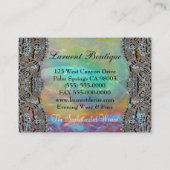 Chevmoirst elegantes berufliches visitenkarte (Rückseite)