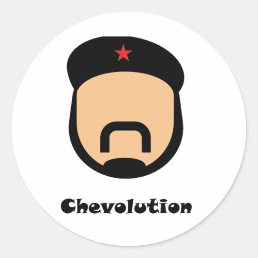 Chevolution Runder Aufkleber (Vorderseite)