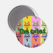 Chevre Magnet (Vorderseite/Rückseite)