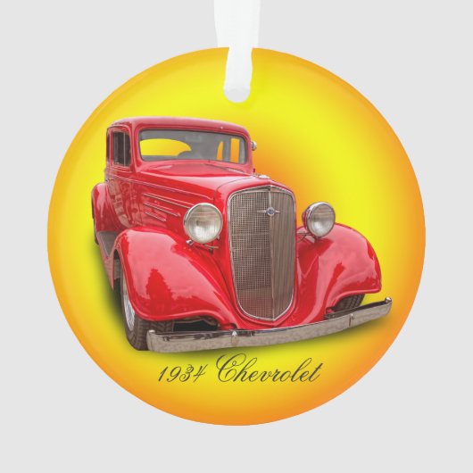 CHEVROLET 1934 ORNAMENT (Rückseite)