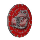 CHEVROLET 1938 DARTSCHEIBE (Vorderseite Links)