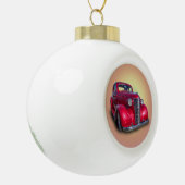 CHEVROLET 1938 KERAMIK Kugel-Ornament (Links)