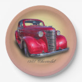 CHEVROLET 1938 PAPPTELLER (Vorderseite)