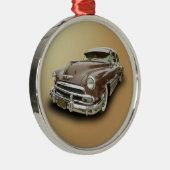 CHEVROLET 1951 SILBERNES ORNAMENT (Rechts)
