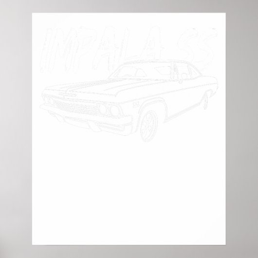 Chevrolet 1965 Impala ss 1 Poster (Vorne)