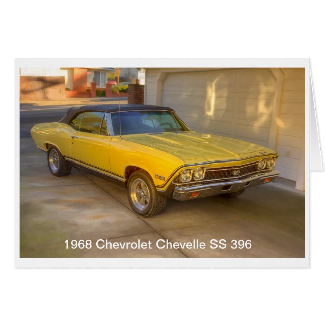 CHEVROLET 1968 CHEVELLE SS 396 (Vorderseite (Horizontal))