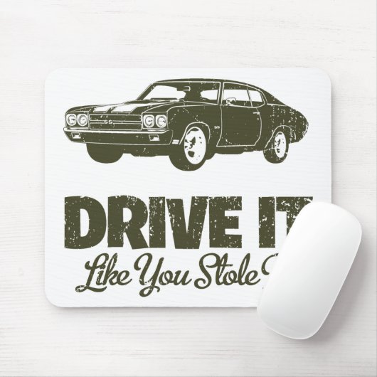 Chevrolet 1970 Chevelle SS 454 Mousepad (Mit Mouse)