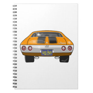 Chevrolet 1972 Chevelle Notizblock