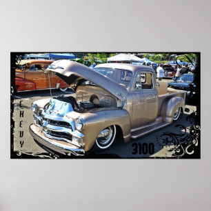 Chevrolet 3100 Lowrider-Bomben-LKW-Plakat Poster