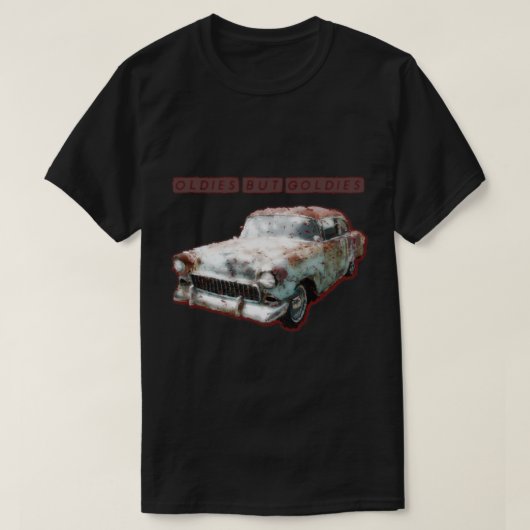 Chevrolet alt 1955 Chevrolet Bel Air T-Shirt (Design vorne)