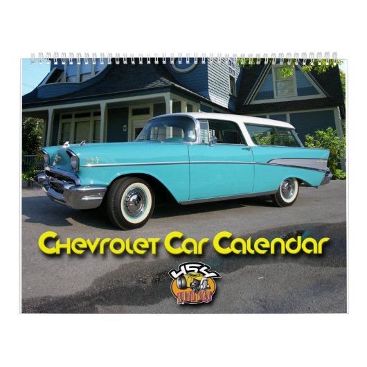 Chevrolet-Auto-Kalender Kalender (Titelbild)
