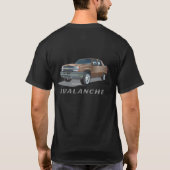 Chevrolet Avalanche Gold T-Shirt (Rückseite)