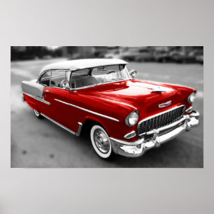 Chevrolet-Bel Air 1955 Poster