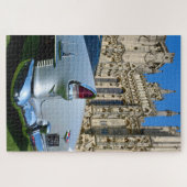 Chevrolet Bel Air 327 in Wells Cathedral, Vereinig Puzzle (Horizontal)