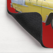 Chevrolet-Bel Air-antikes Auto 1955 Mousepad (Ecke)
