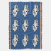 Chevrolet-Bel Air-antikes Auto-Illustration 1955 Decke (Vorderseite Vertikal)