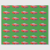 Chevrolet-Bel Air-konvertierbares antikes Auto Geschenkpapier (Flach)