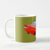 Chevrolet-Bel Air-konvertierbares antikes Auto Kaffeetasse (Links)