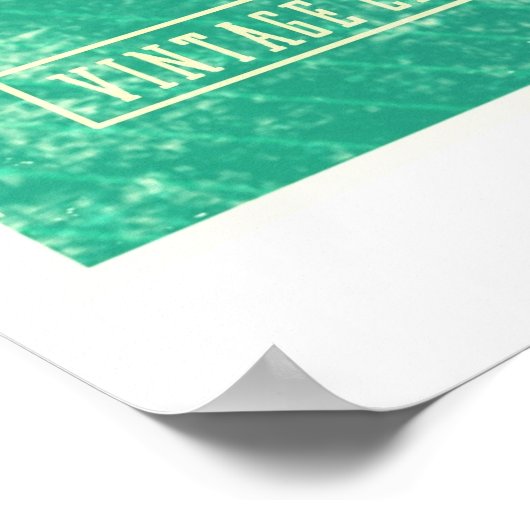 Chevrolet Camaro 1965 Poster (Ecke)