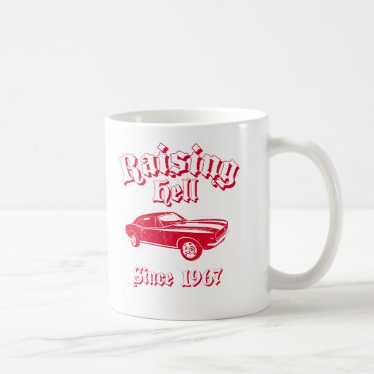Chevrolet Camaro 1967 SS 396 Kaffeetasse (Rechts)