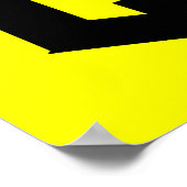 Chevrolet Camaro SS Poster (Ecke)