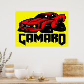 Chevrolet Camaro SS Poster (Küche)