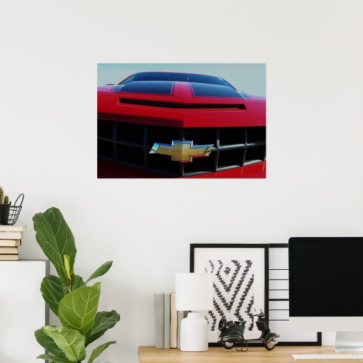 Chevrolet Camaro SS Poster (Heimbüro)